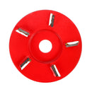 90mm Five-teeth Milling Cutter For 16mm Aperture Angle Grinder Attachment Grinding Wheel