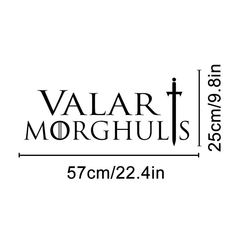 T-17 Game Of Thrones Valar Morghults Mortals Have A Death