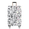 Honana Graffiti Style Elastic Luggage Cover Trolley Case Cover Durable Suitcase Protector 18-32Inch