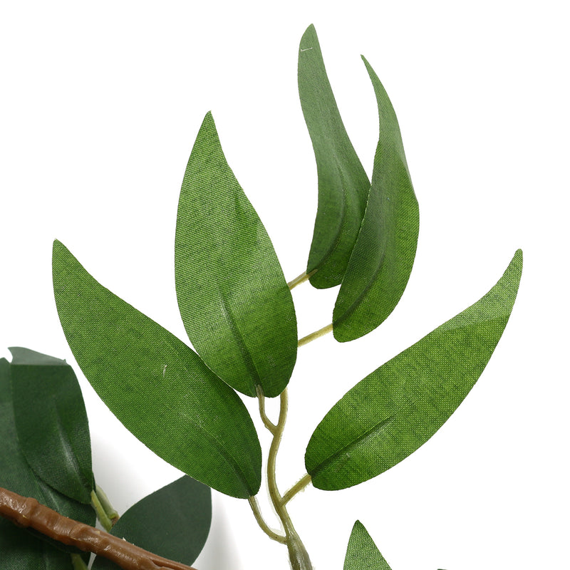 Artificial Willow & Eucalyptus Leaves Wedding Doorways Party Backdrop Decorations Hanging Crafts Hanging Ornaments