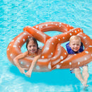 IPRee Donuts PVC Swim Pool Ring Inflatable Water Float Bed Lounge