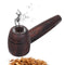 New Hammer Shape Black Sandalwood Pipes with Cleaning Stick