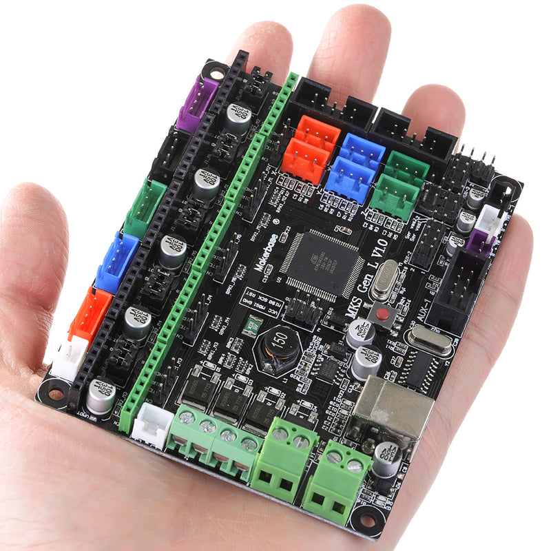 MKS GEN-L V1.0 Integrated Controller Mainboard + 5pcs DRV8825 Stepper Motor Driver Kit Compatible Ramps1.4 1.6/Mega2560 R3 For 3D Printer