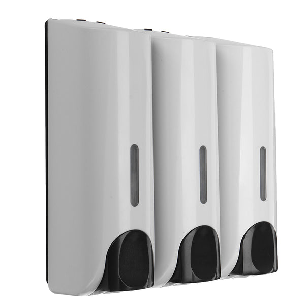 3Pcs/Set 350ml Bathroom Shower Gel Body Lotion Conditioner Shampoo Soap Dispenser