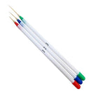 3Pcs/1Set Nail Art Brush Pencil Nail Polish Drawing Pen