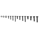 Suleve MXCH5 500Pcs M3 M4 M5 Carbon Steel Screw Hex Socket Cap Head 8-20cm Bolt Nut Assortment