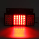 DC 24V Waterproof  55 LED Truck Caravan Trailer Stop Brake Indicator Lights Lamps