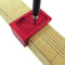 T50 Mini Alloy Steel Hole Positioning Metric Marking Line Ruler Woodworking Tool for Carpenter