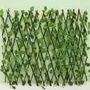 Garden Patio Yard Expandable Artificial Ivy Leaf Fence Decorations Screen
