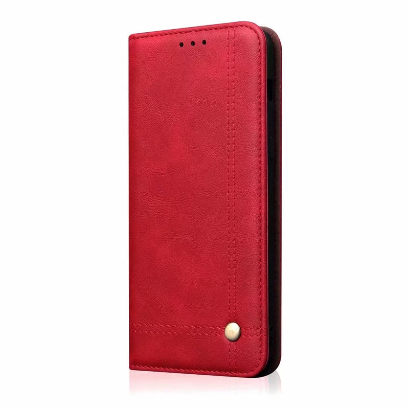 Bakeey Magnetic Flip Protective Case For Samsung Galaxy A7 2018/A9 2018 Wallet Card Slot Kickstand Cover