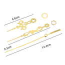 DIY Replacement Quartz Clock Movement Hands Mute Mechanism Repair Kit