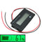 3Pcs 12V/24V/36V/48V 8-70V LCD Acid Lead Lithium Battery Capacity Indicator Digital Voltmeter
