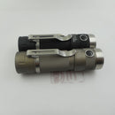 DQG 4th Tiny 18650 L2 850LM Smallest LED Flashlight Gray