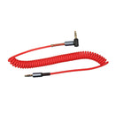 3.5mm Audio Extension Spring Spiral Stereo Cable For iPod MP3 Auto Laptop Handy