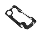 LAOTIE Multifunctional EDC Buckle Tool D-shaped Stainless Steel Hiking Climbing Carabiner Hook Outdoor Survival Tools