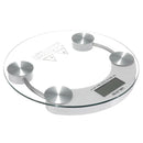 Digital Body Scale 180KG LCD Glass Weight Scales Bathroom Gym Electronic Scale