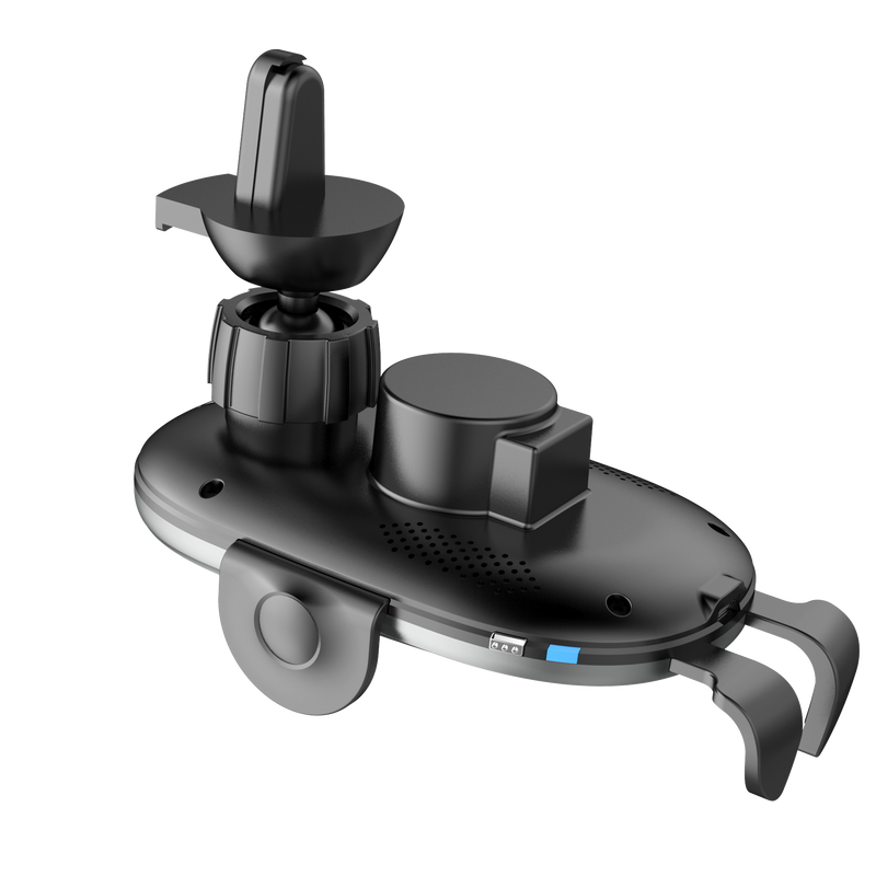 Bakeey Intelligent Auto Lock 360 Rotate 10W Qi Fast Charging Wireless Car Charger Phone Holder for 4.0-6.5 Inch Smart Phone for IPhone 11 Pro Max Samsung S10+ HUAWEI P30Pro Xiaomi 9T 9Pro