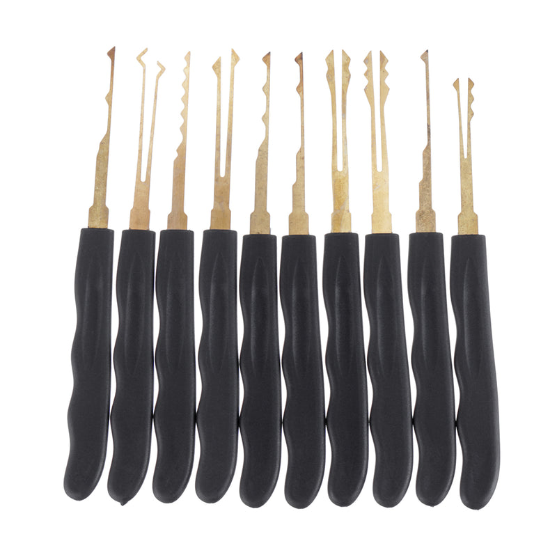 30Pcs Unlocking Lock Picks Set Key Extractor Transparent Practice Padlock Tool