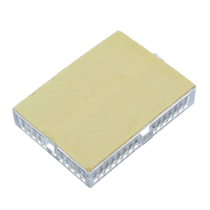 20pcs Mini Breadboard Protoboard DIY Kit Universal Transparent Solderless SYB-170 Breadboard 170Tie-points Prototype Boards 35X47MM