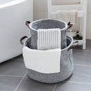 Felt Cloth  Dirty Clothes Storage Baskets Foldable Fabric Debris Storage Bag