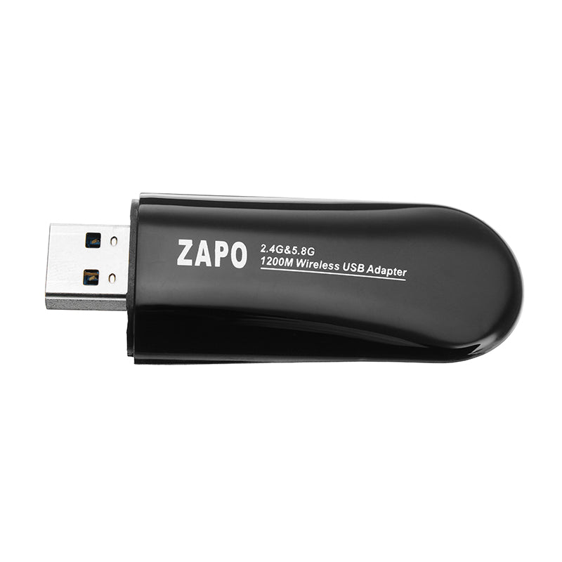 ZAPO W97S 2-In-1 2.4G 5.8G 1200Mbps Wireless Wifi Network Adapter + bluetooth4.1 Adapter