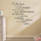 60X56CM In This House English Letter Proverbs Wall Stickers Home Decoration