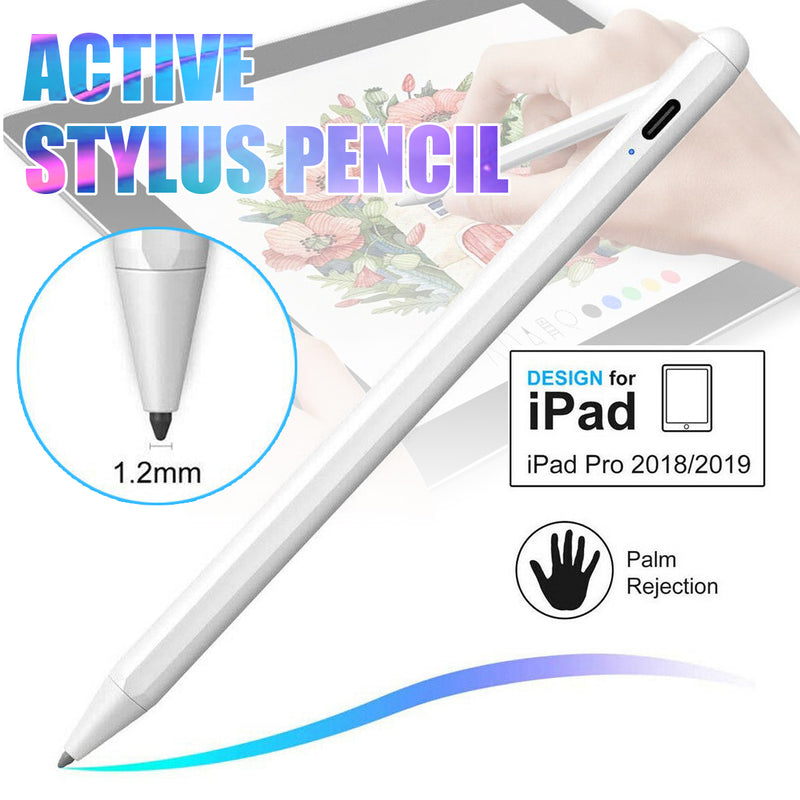Palm Rejection Active Capacitive High Precision Touch Screen Stylus Pen Specially Designed for iPad