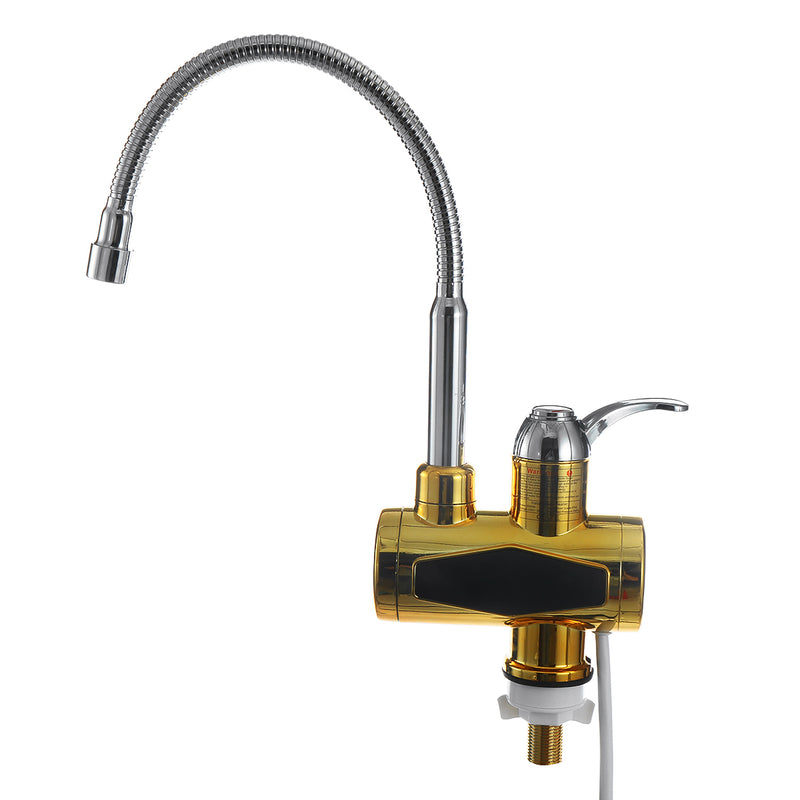 3000W 220V Temperature Instant Heater Faucet Tap Display Hot Water Heater