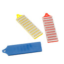 3pcs 1x3 or 2x6 Inch Diamond Whetstone Set 180/260/360 Grit Sharpen Stone for Sharpening Polishing