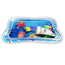 Baby Water Play Mat Inflatable Infants Toddlers Fun Tummy Time Activity Center Ice Mat Baby Floor Mat