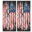 2Pcs America Flag Corn Hole Board Game Decal Wall Sticker Vinyl Digital Printed Hot