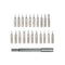22 in 1 Multi-purpose Precision Screwdriver Set Aluminium Alloy Screw Driver Repair Tools