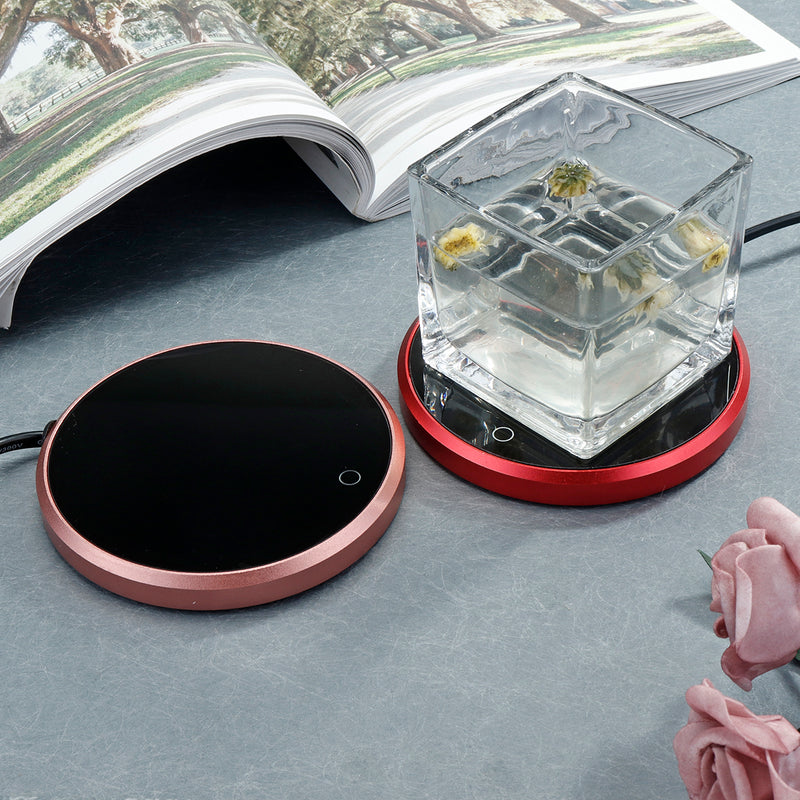 55 Electric USB Drink Tea Coffee Cup Mug Warmer Heater Pad Mug Tray Mat