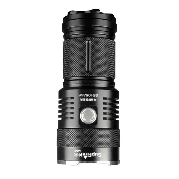 SupFire 1100 Lumens Flashlight 18650 Battery 5 Modes Portable Work Lamp With 4x18650 Battery Charger