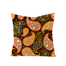 Bohemian Mandala Folk Geometrical Style Linen Throw Pillow Case Home Sofa Art Decor Cushion Cover