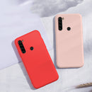 For Xiaomi Redmi Note 8 Case Bakeey Smooth Liquid Silicone Rubber Back Cover Protective Case