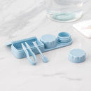 IPRee Outdoor Portable ABS Invisibility Glasses Storage Box Travel Mini Lens Case Easy Carry Box