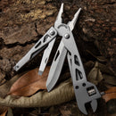 LAOTIE 9 IN 1 Multifunctional Folding Knife Tools Pliers Wood Saw Slotted Screwdriver Wrench Outdoor Xiaomi Tools