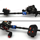 ZANLURE 99.9m Digital Display Fishing Line Depth Finder Tool Fishing Line Counter Clip On Rod