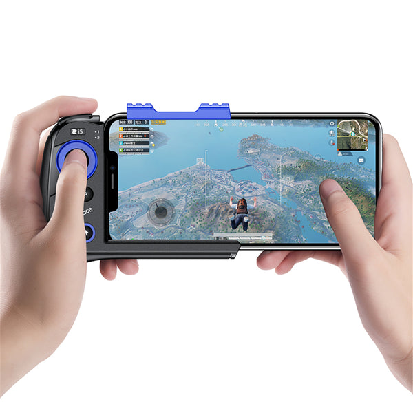 Rock Space I5 Single Side Wireless bluetooth Gaming Handle Joystick Gamepad For iPhone 8Plus XS 11 Pro Huawei P30 Pro Mate 30 5G S10+ Note 10 5G