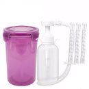 Manual Press Pump Bottle Portable Bidet Enema Douche Bulb Vaginal Anal Cleansing Supply 600ml