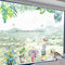 Miico FX82026 2 PCS Flower Printing Sticker Decorative Sticker Sofa Background Wall Sticker DIY Sticker