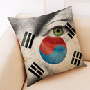 Honana BX National Flag With Eye Pattern Luxury Cushion Cover Throw Pillow Case Pillow Covers