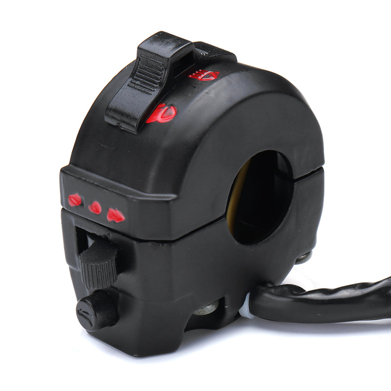 7/8inch Universal Motorcycle Handlebar Left Right Side Integrated Switch Control
