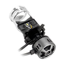 G9 H4 LED Headlights with Mini Projector Lens Hi/Lo Beam Bulb 60W 9600LM 6500K White for Car Motorcycle