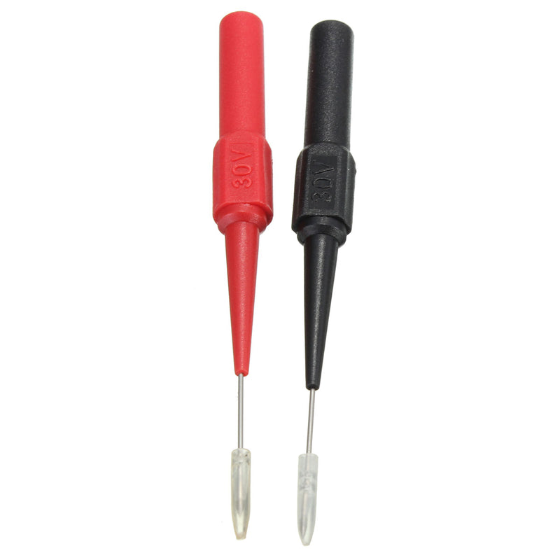3pcs DANIU Insulation Piercing Needle Non-destructive Multimeter Test Probe Red/Black