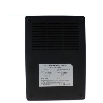 Viwipow ZL440C Universal Speedy Charging 4 Slot LCD Automatic Display for Li-ion/Ni-MH/Ni-Cd/ Fire Prevention Battery Charger