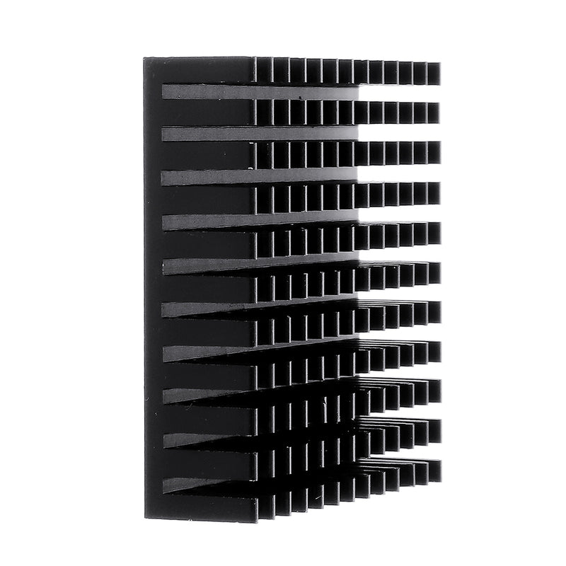 10pcs 40mm*40mm*11mm Black Heatsink for Stepper Motor 3D Printer Part