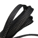 10PCS 1M Retardant Nylon Braided Sleeving 8mm Black PET Cable For 3D Printer