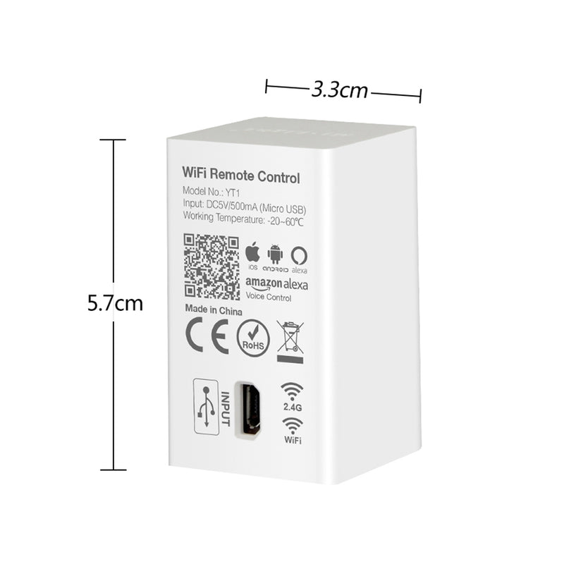 Milight YT1 USB WiFi Smart Voice APP Remote Controller for RGB CCT RGBW LED Strip Light Bulb DC5V